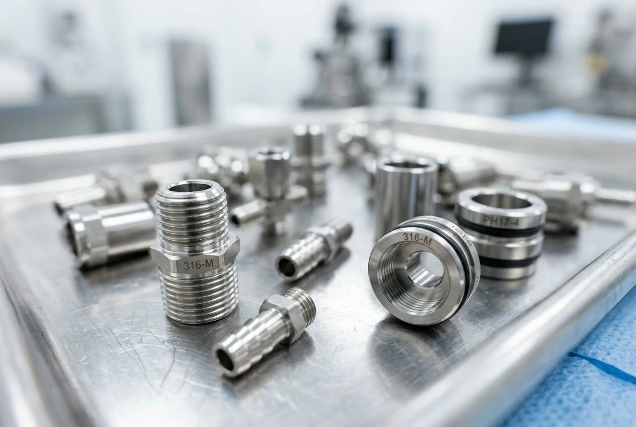 Stainless Steel 304/316/17-4 PH 不锈钢材料样件