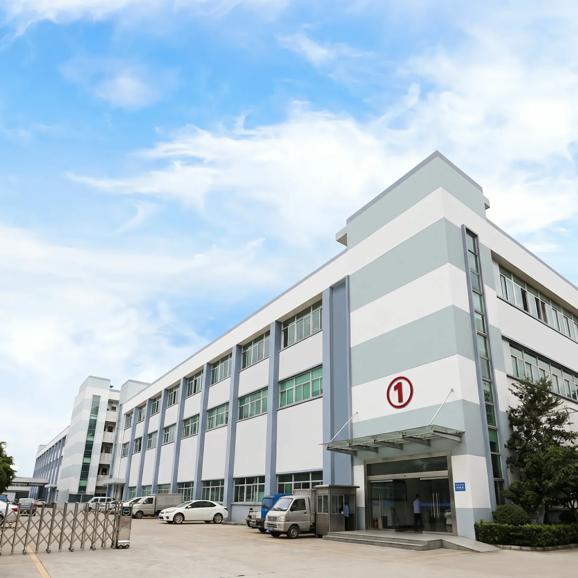 Altus Precision factory exterior in Dongguan