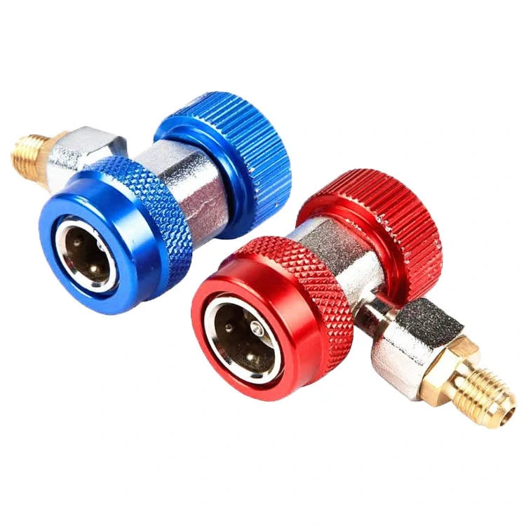 Adjustable R134A Quick Coupler Adapters (High & Low Pressure Set)