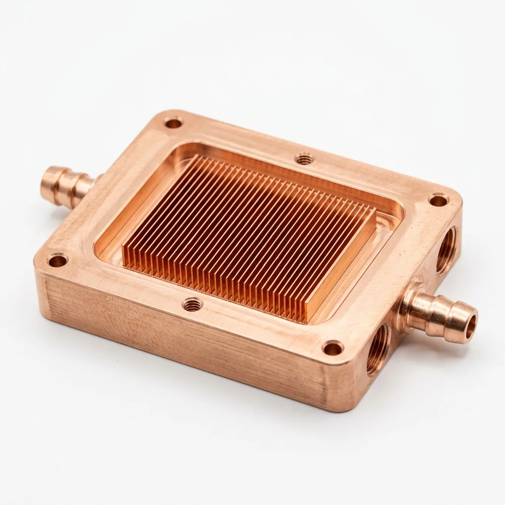 OFHC Copper High Power Laser Diode Heat Sink